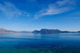 View of Kalamos from Meganissi Island