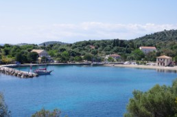 Port of the beautiful island of Kastos