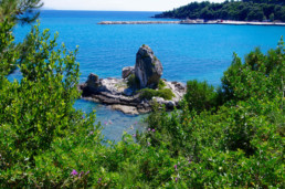 rocks on kefalonia east coast